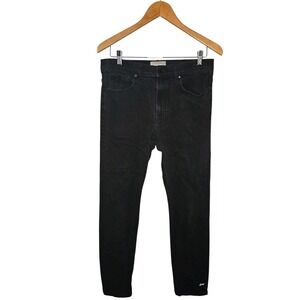 Everlane‎ Denim Jeans The Slim 4 Way Stretch Uniform Black Mens Size 32x32